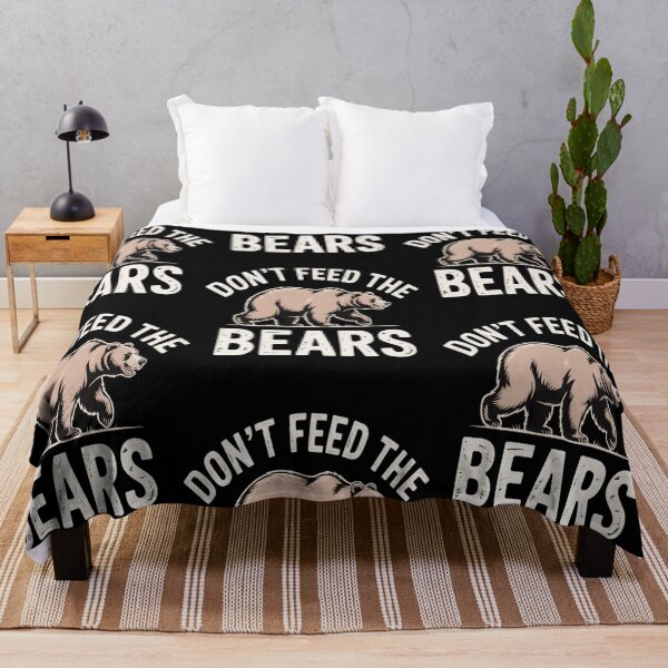 Item preview, Don't Feed The Bears - Wildlife Warning Design for Nature Lovers & Outdoors designed and sold by Daley9Comley.