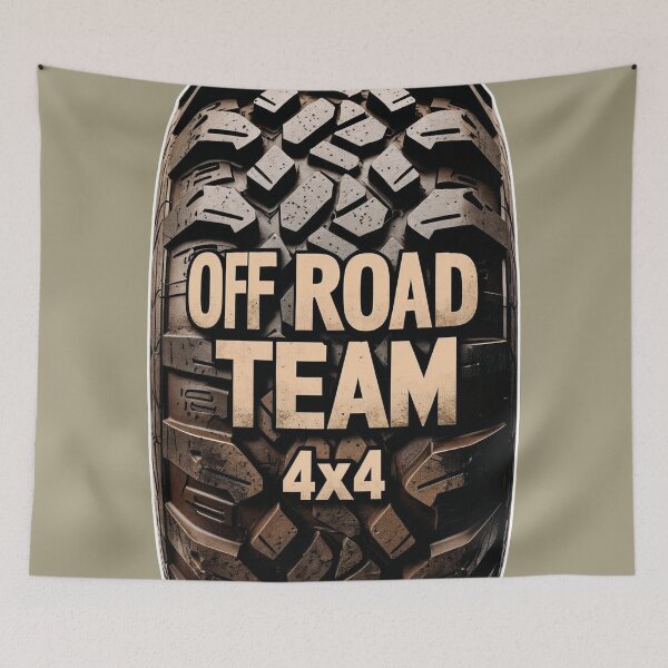 Item preview, Off Road Adventure Terrain Car Strong Team 4x4 designed and sold by Tattoo-Shirt Designer .