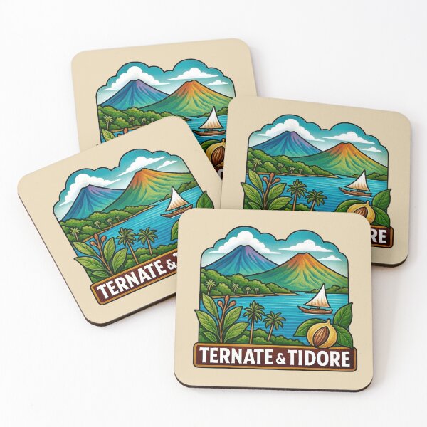 Item preview, Ternate & Tidore -- Spice Islands of Indonesia designed and sold by Myra365Art.
