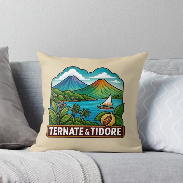 Item preview, Ternate & Tidore -- Spice Islands of Indonesia designed and sold by Myra365Art.