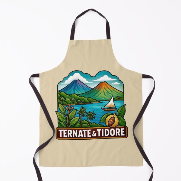 Item preview, Ternate & Tidore -- Spice Islands of Indonesia designed and sold by Myra365Art.