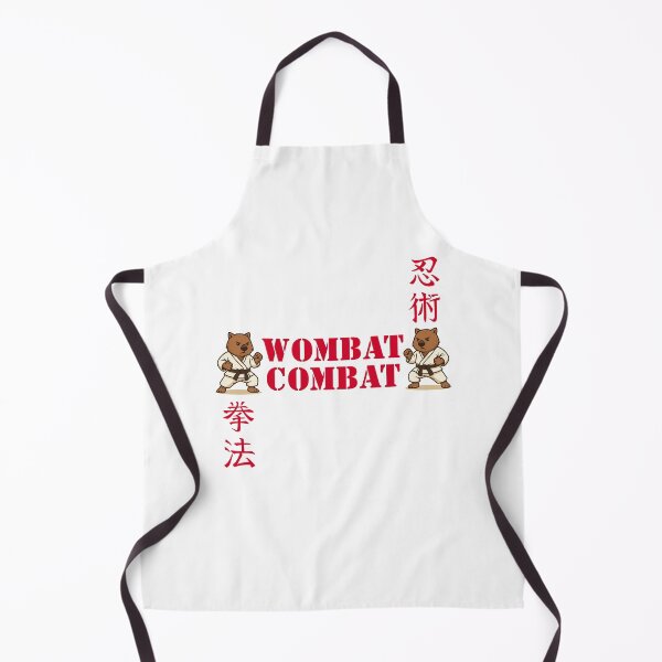 Item preview, Wombat Combat Martial Arts Australian Animal  designed and sold by pUNKnown.