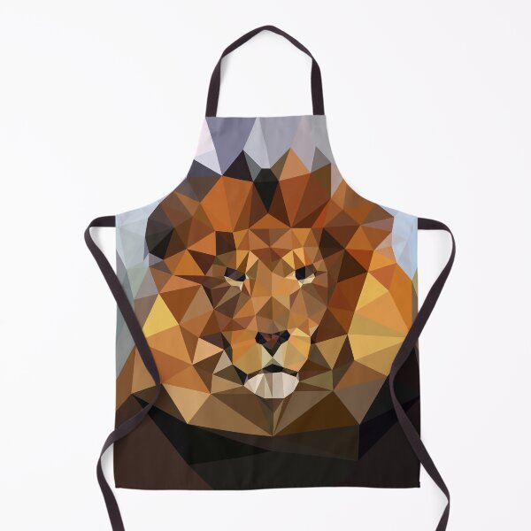 Item preview, Lion Lowpoly Art designed and sold by angeldecuir.