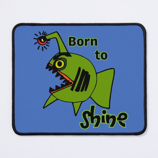 Item preview, Born to Shine Anglerfish by Everything Eli designed and sold by EverythingEli.
