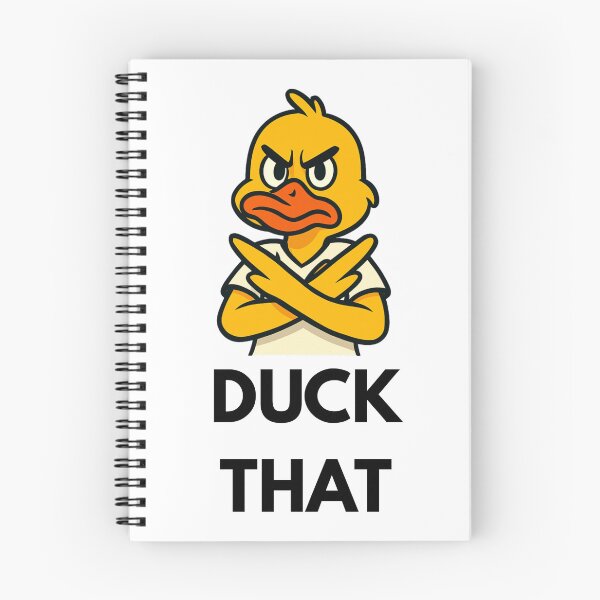 Item preview, Duck That Sticker – Funny Meme Angry Duck Design designed and sold by CozyCloudz.