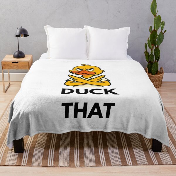 Item preview, Duck That Sticker – Funny Meme Angry Duck Design designed and sold by CozyCloudz.