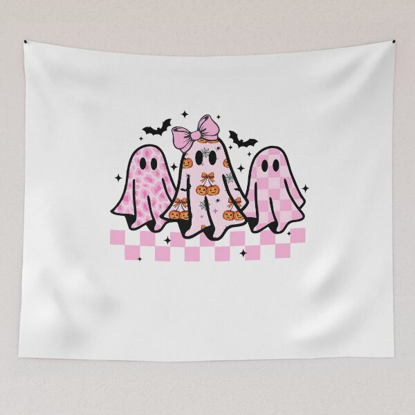 Item preview, Coquette Halloween Ghost Leopard designed and sold by Julianlindelof.