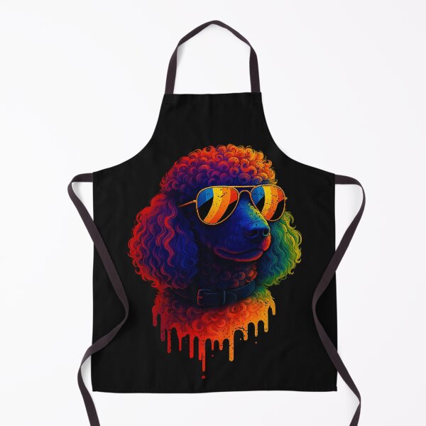 Item preview, RAINBOW DOGS - POODLE | Pets and Dogs lovers for Men and Women t-shirt designed and sold by panchiTWO.
