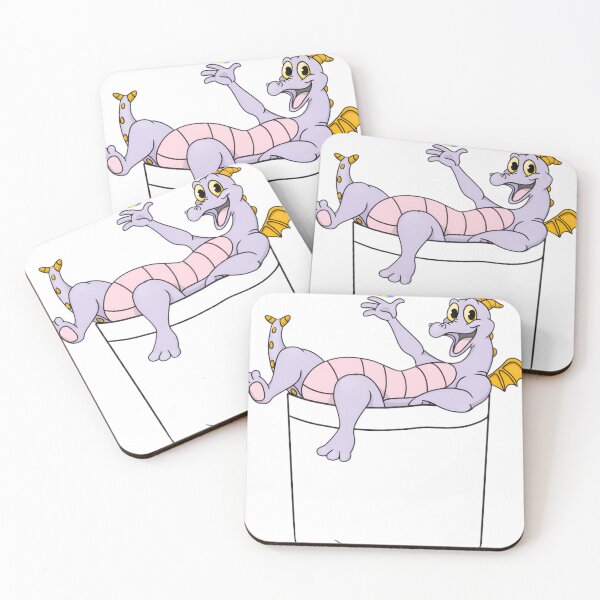 Item preview, Whimsical Dragon Peeking from Pocket with Rainbow designed and sold by VincentMulisan1.