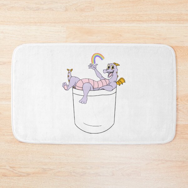 Item preview, Whimsical Dragon Peeking from Pocket with Rainbow designed and sold by VincentMulisan1.