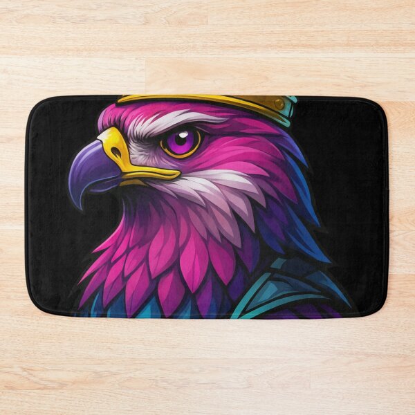 Item preview, Regal Majestic Eagle King Wearing Golden Crown and Gemmed Armor in Vibrant Fantasy Style Powerful Royal Bird Illustration designed and sold by Mimoshi ⭐⭐⭐⭐⭐.
