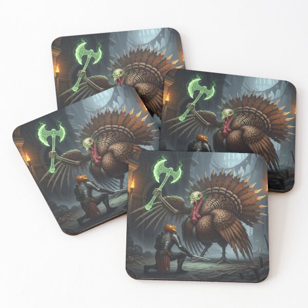 Item preview, The Knight's Last Stand Against the Monstrous Fowl designed and sold by SplashTastic.