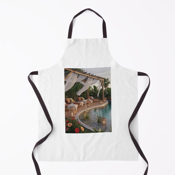 Item preview, Zen Oasis | Tropical Poolside Sunset designed and sold by Jade Ado.