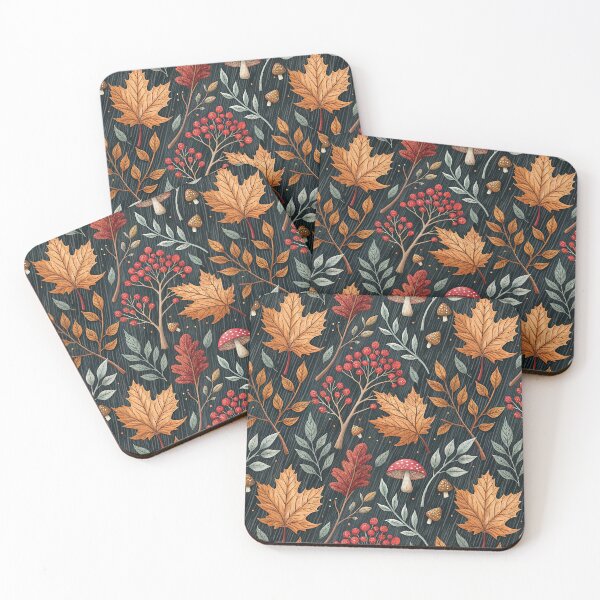 Item preview, A cozy and rustic seamless pattern for autumn designed and sold by Merrylands Artshop.
