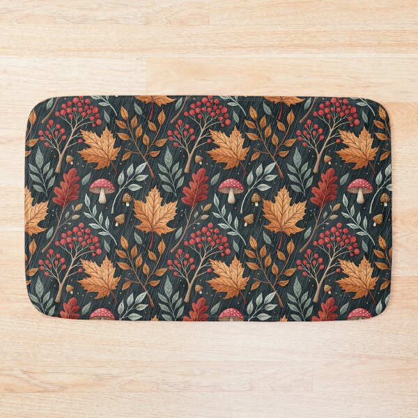 Item preview, A cozy and rustic seamless pattern for autumn designed and sold by Merrylands Artshop.