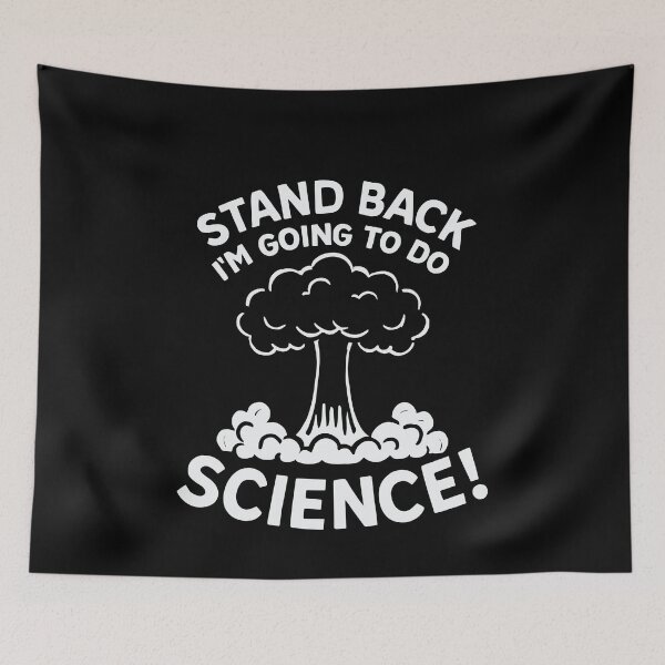 Item preview, Stand Back I’m Going To Do Science Funny Nerdy Geek Quote designed and sold by tmerchtrends.