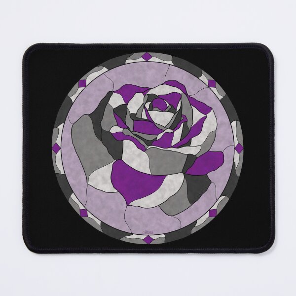Item preview, Ace Pride Rose designed and sold by Oneiromancer’s Trove .