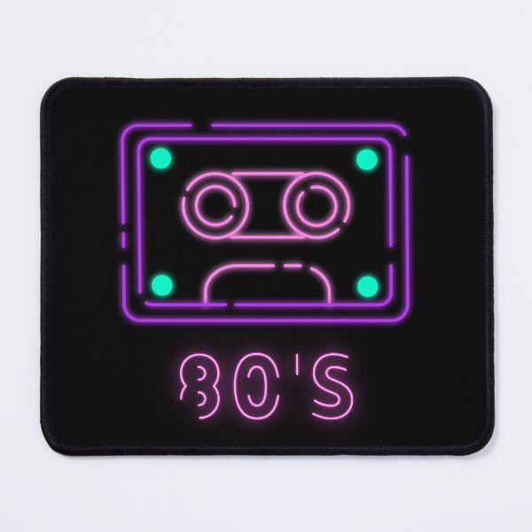 Item preview, Cute Neon Cassette Tape – Adorable 80’s Throwback Design designed and sold by CloverBend.