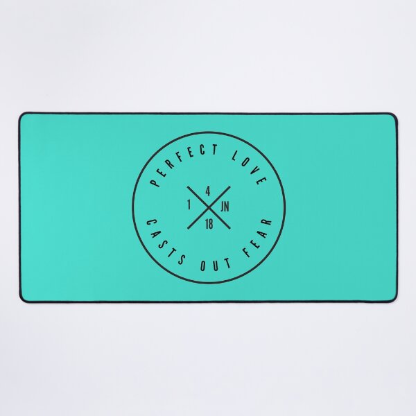 Item preview, Perfect Love Casts Out Fear – 1 John 4:18 Minimalist Christian Faith Design designed and sold by threesixteenau.