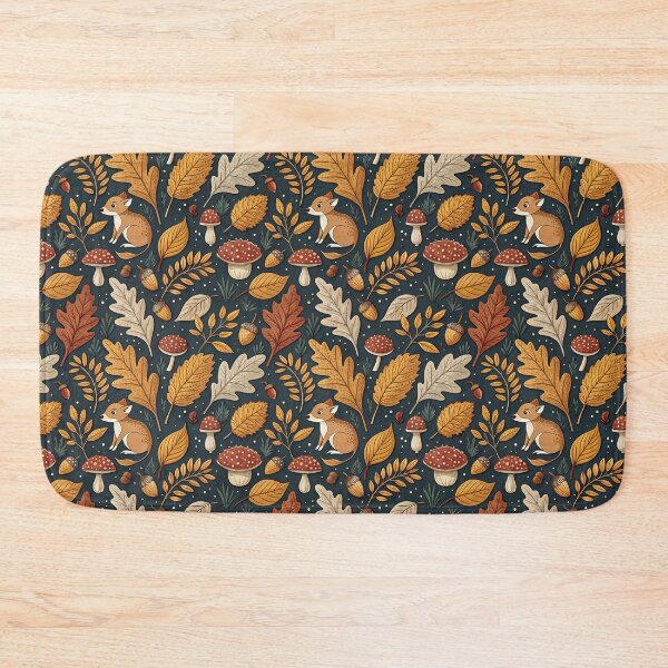 Item preview, A cozy and cutesy seamless pattern for autumn designed and sold by Merrylands Artshop.