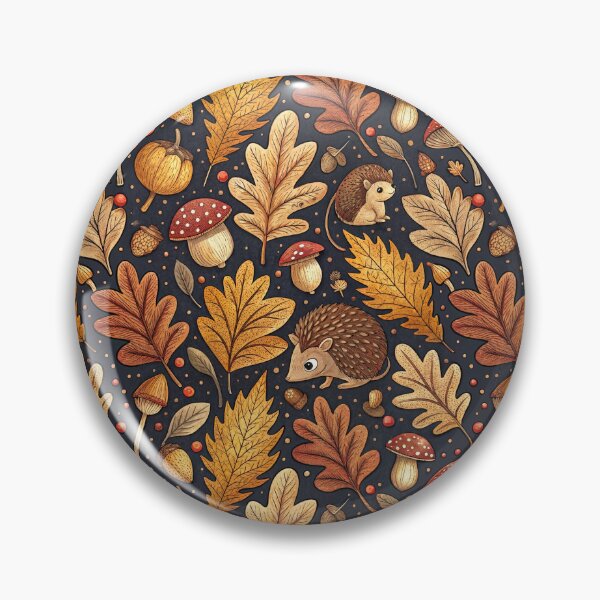 Item preview, A cozy and cutesy seamless pattern for fall designed and sold by Merrylands Artshop.