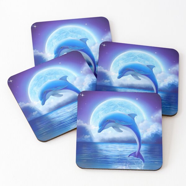 Item preview, Dolphin Wall Clock | Nautical Ocean-Inspired Home Décor designed and sold by Imaginarium Depot - ImaginariumDepot.us.