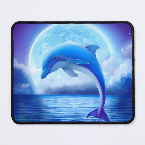 Item preview, Dolphin Wall Clock | Nautical Ocean-Inspired Home Décor designed and sold by Imaginarium Depot - ImaginariumDepot.us.