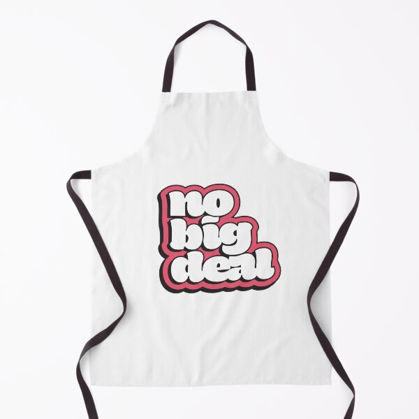Item preview, No Big Deal — Retro Pink Typography designed and sold by Neutral Territory.