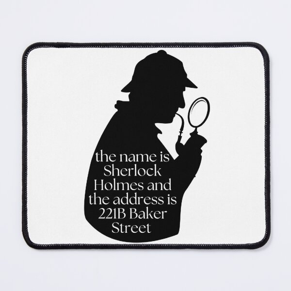 Item preview, Sherlock Holmes 221B Baker Street Design designed and sold by eggface.sandwich.