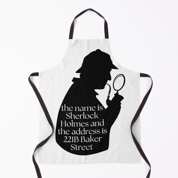 Item preview, Sherlock Holmes 221B Baker Street Design designed and sold by eggface.sandwich.