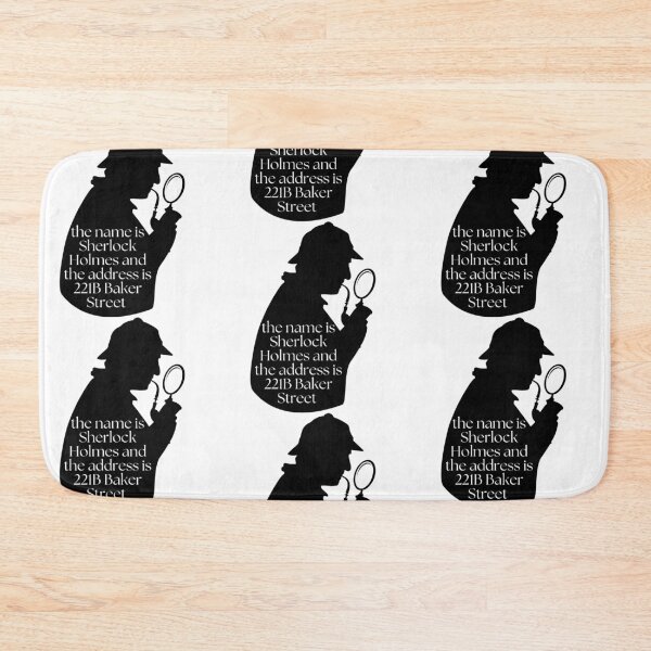 Item preview, Sherlock Holmes 221B Baker Street Design designed and sold by eggface.sandwich.