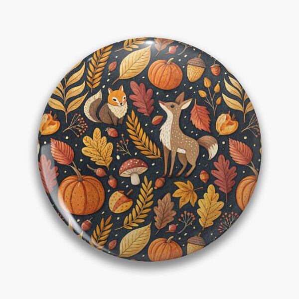 Item preview, A cutesy seamless pattern for fall designed and sold by Merrylands Artshop.