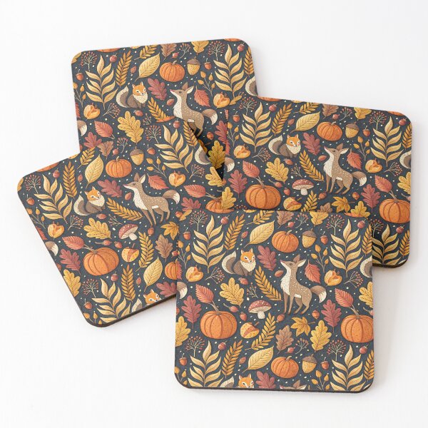 Item preview, A cutesy seamless pattern for fall designed and sold by Merrylands Artshop.