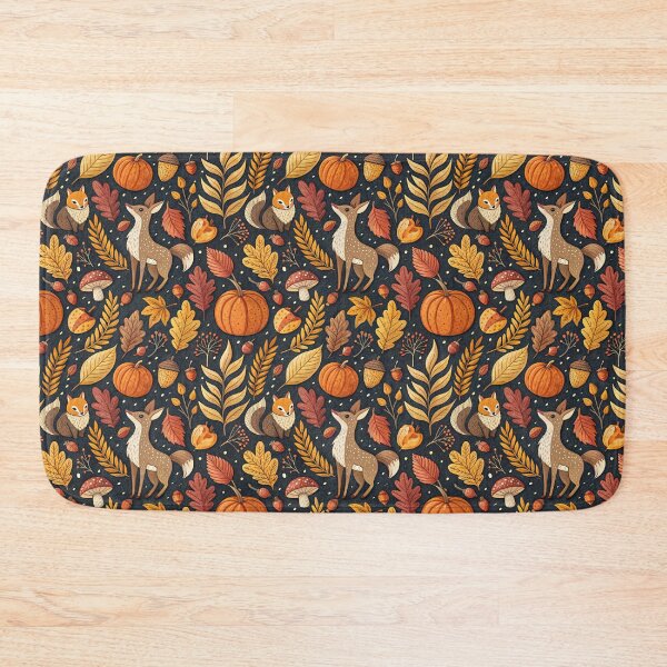 Item preview, A cutesy seamless pattern for fall designed and sold by Merrylands Artshop.