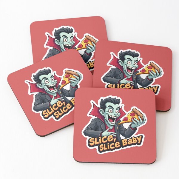 Item preview, Funny Vampire Pizza Slice Halloween designed and sold by HasHs.