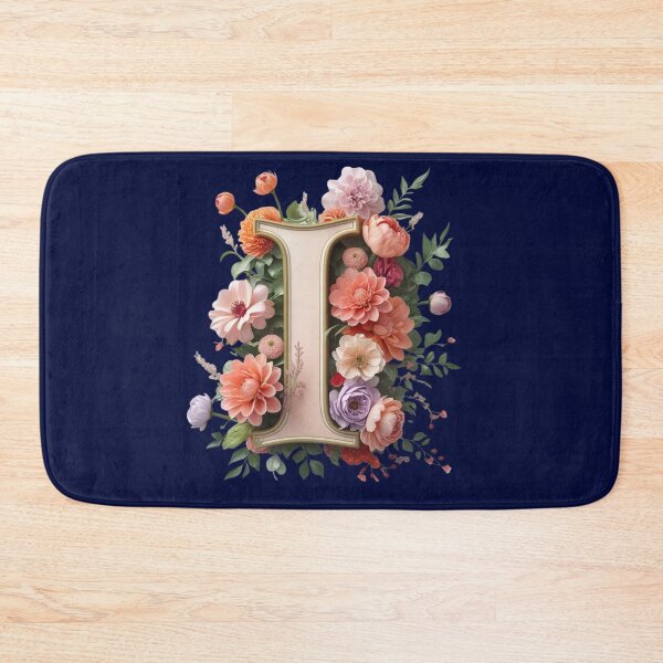 Item preview,  Elegant Floral Monogram Letter I – Botanical Initial with Peonies, Roses & Dahlias | Personalized Gift & Feminine Decor designed and sold by AmenAlways.