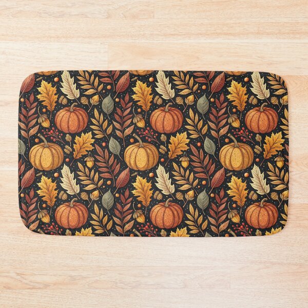 Item preview, A cozy and rustic seamless pattern design for fall designed and sold by Merrylands Artshop.