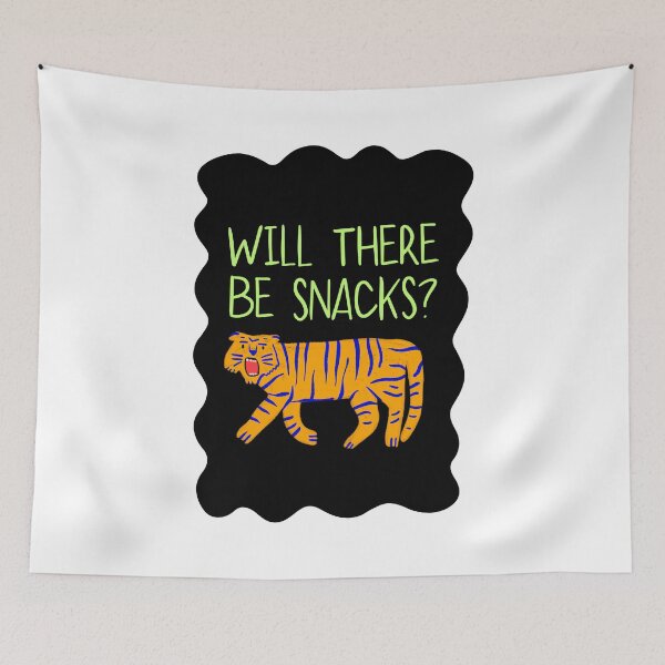 Item preview, Will there be snacks ? designed and sold by SWETA HALDER.