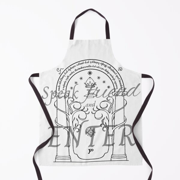 Item preview, Speak Friend and Enter Lord of the Rings Design designed and sold by eggface.sandwich.