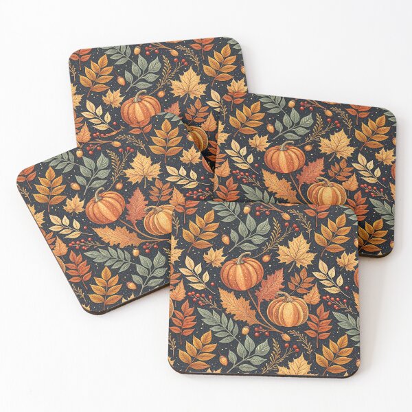 Item preview, A cozy and rustic seamless pattern design for autumn designed and sold by Merrylands Artshop.