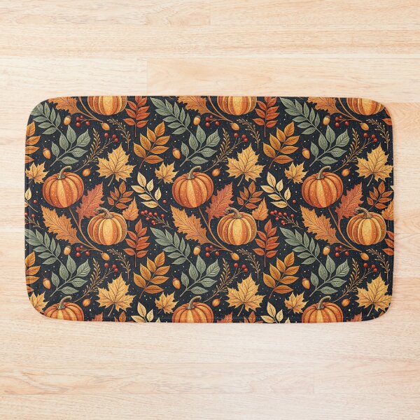 Item preview, A cozy and rustic seamless pattern design for autumn designed and sold by Merrylands Artshop.