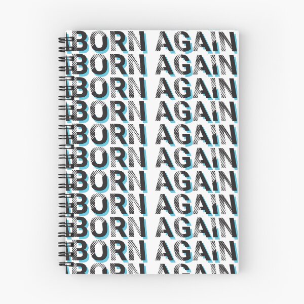 Item preview, Born Again – John 3:3 & 2 Corinthians 5:17 Minimalist Christian Faith Design designed and sold by threesixteenau.