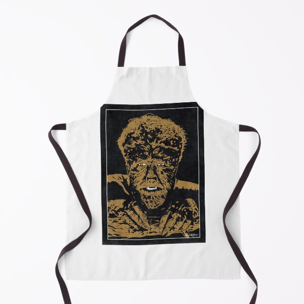 Item preview, THE WOLFMAN (Monochrome) designed and sold by FamousWeirdosRB.