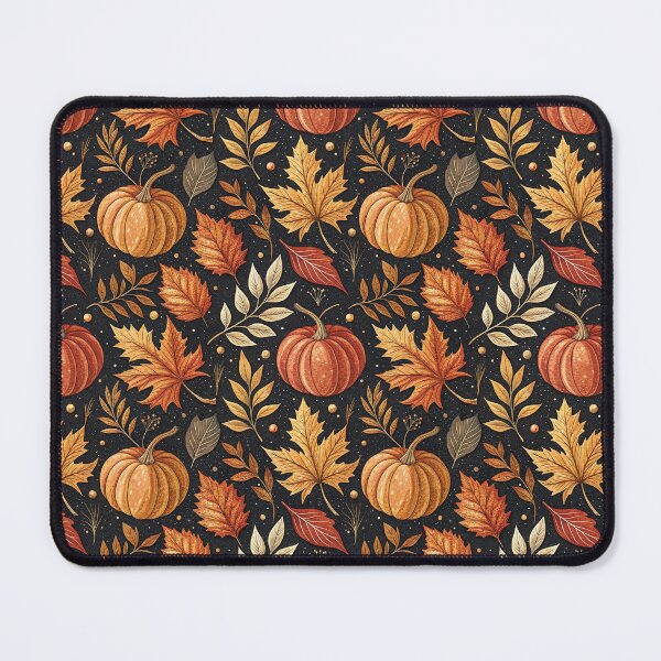 Item preview, A cozy and whimsical seamless pattern design for autumn designed and sold by Merrylands Artshop.
