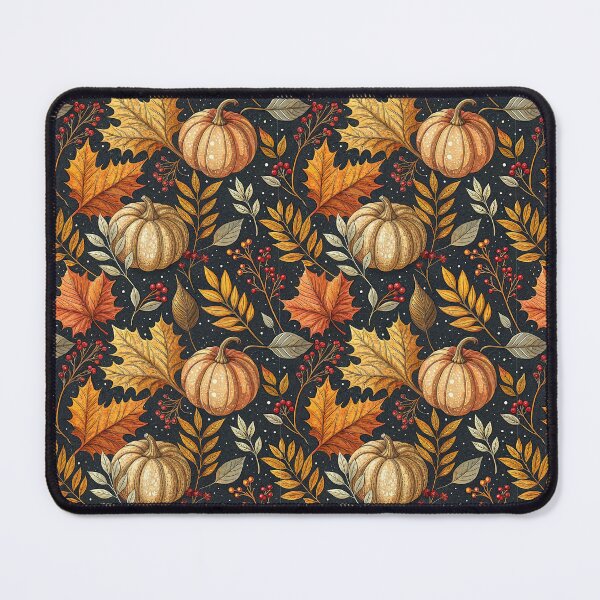 Item preview, A cozy and whimsical seamless pattern design for fall designed and sold by Merrylands Artshop.