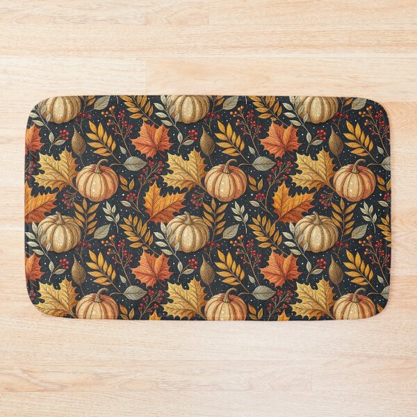 Item preview, A cozy and whimsical seamless pattern design for fall designed and sold by Merrylands Artshop.