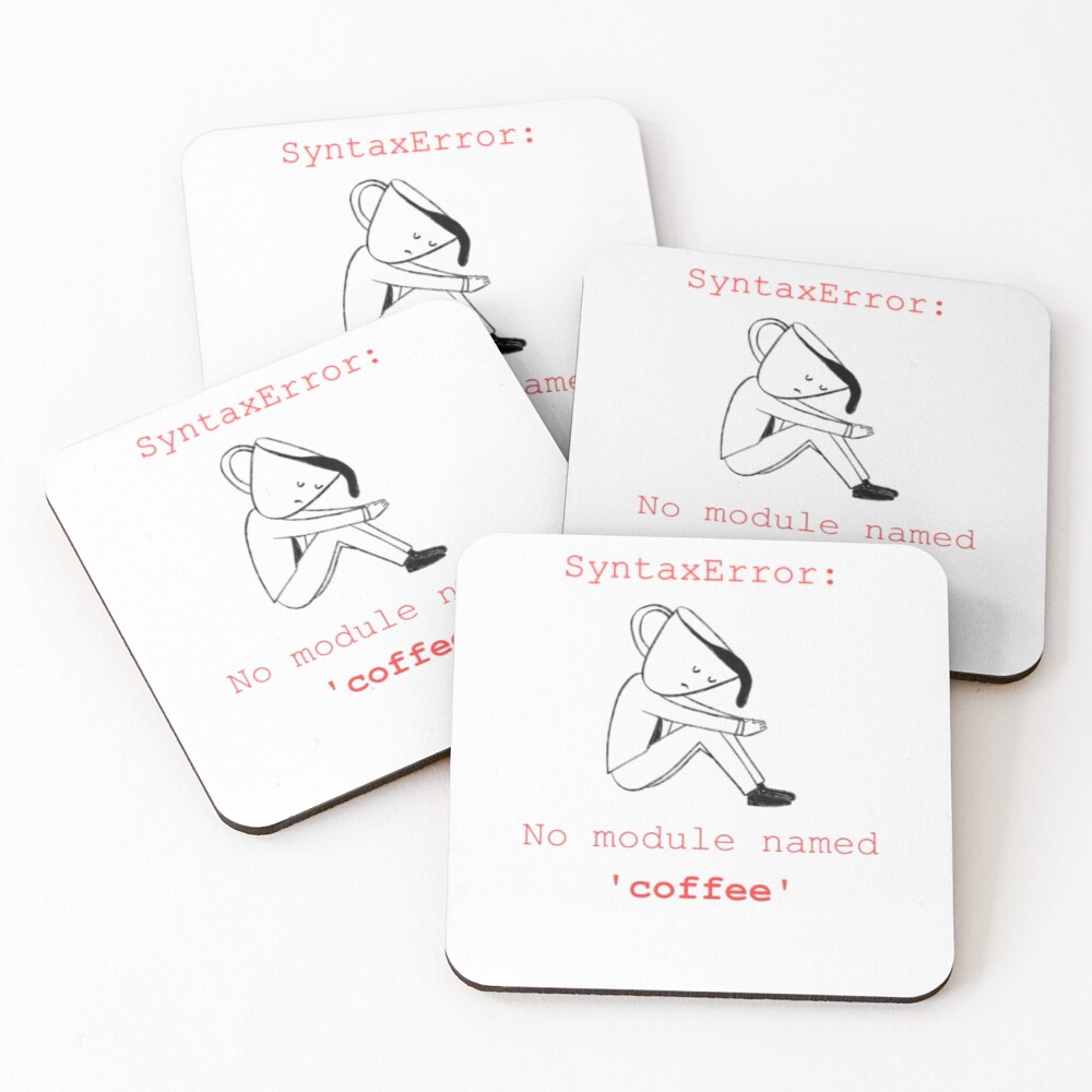 Item preview, Coasters (Set of 4) designed and sold by SlamPrint.