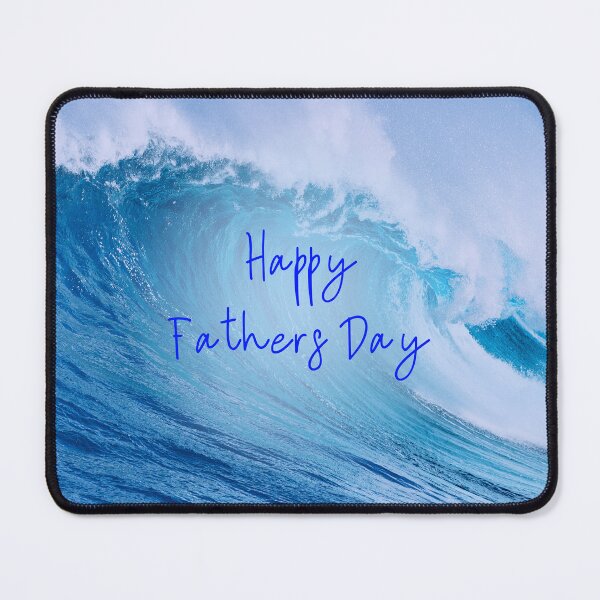 Item preview, HAPPY FATHERS DAY, BLUE, PARTY, CARD, WAVE, OCEAN  designed and sold by AASparksDesigns.