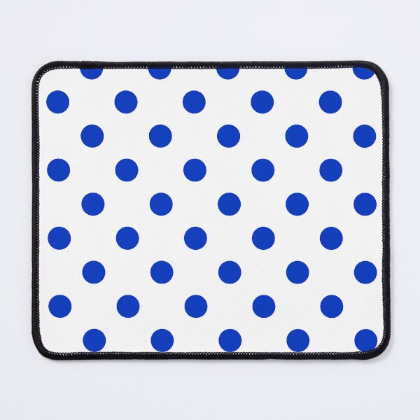 Item preview, Cobalt Blue Polka Dots On White designed and sold by POLKAIWERX.