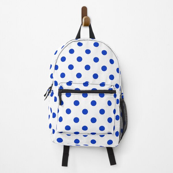 Item preview, Cobalt Blue Polka Dots On White designed and sold by POLKAIWERX.